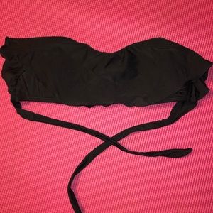 Billabong Ruffled Strapless Bikini Top